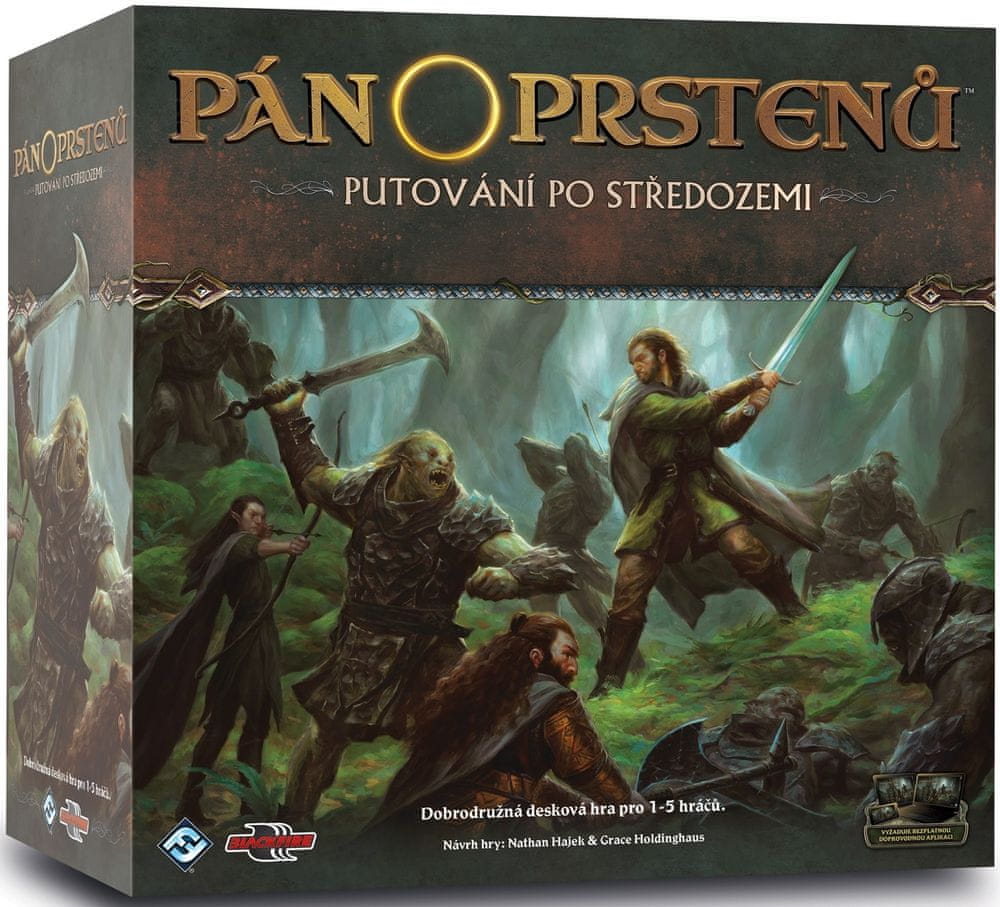 Asmodee Pán prstenů: Putování po Středozemi