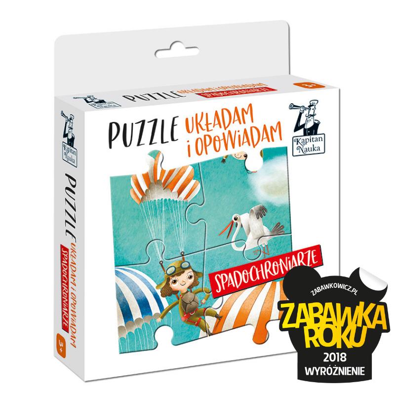 

Układanka Układam i opowiadam Spadochroniarze
