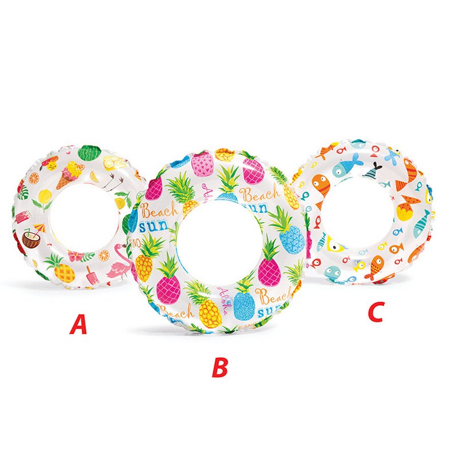 Koło dmuchane Intex 59241NP Owoce Płeć dziewczynka