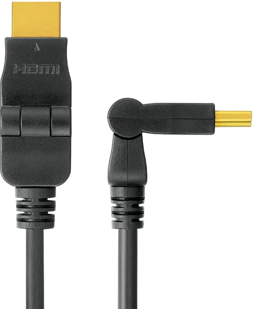 Premiumcord Kabel Hdmi A Hdmi A M/M 15m, obrotowe złącza pozłacane