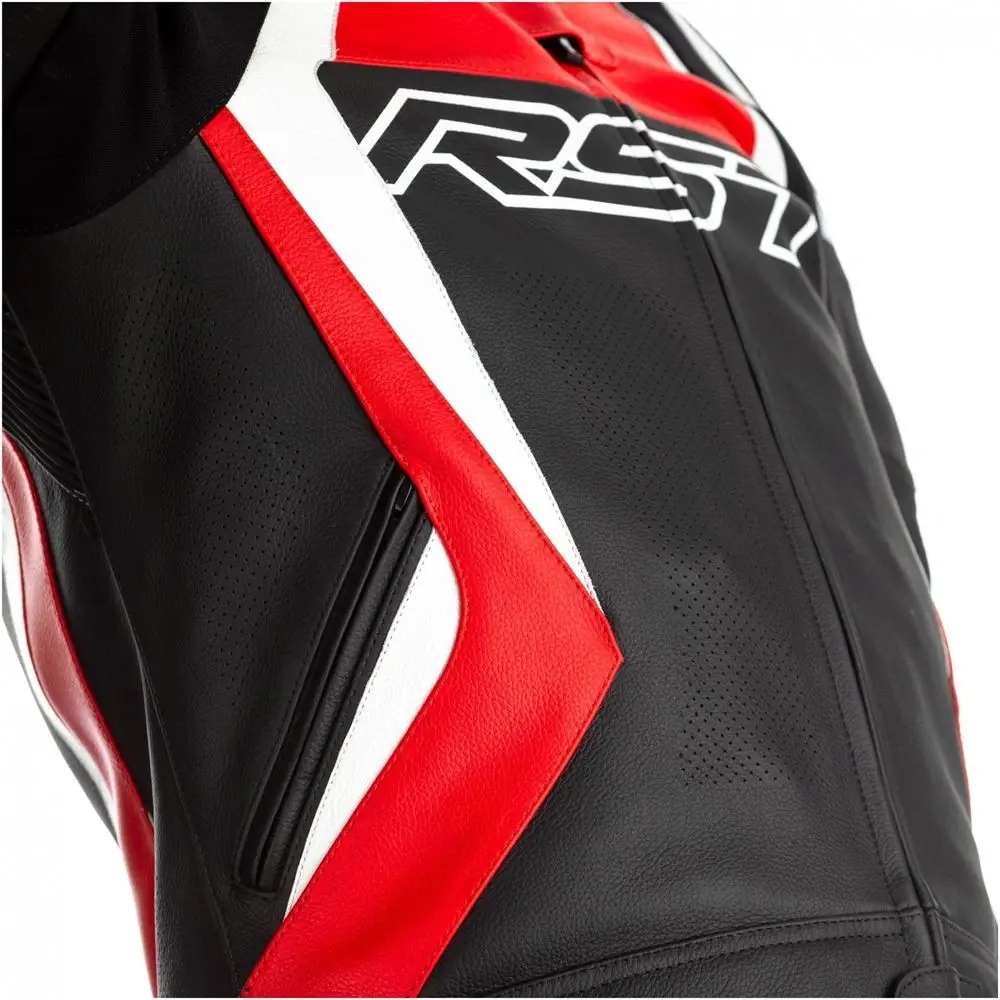 Kurtka Skórzana RST Tractech Evo 4 CE Black/Red S Producent RST