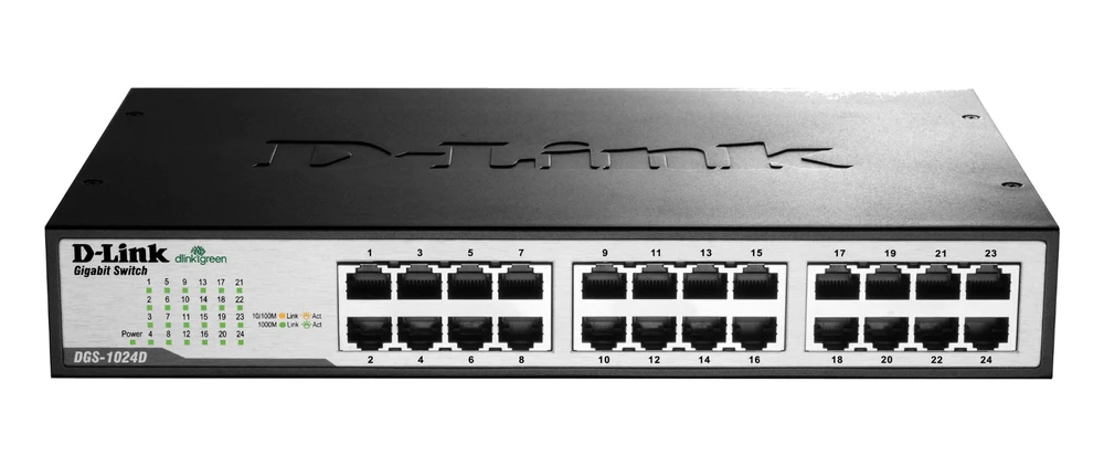 DGS-1024D switch L2 24x1GBE Desktop/Rack 19''