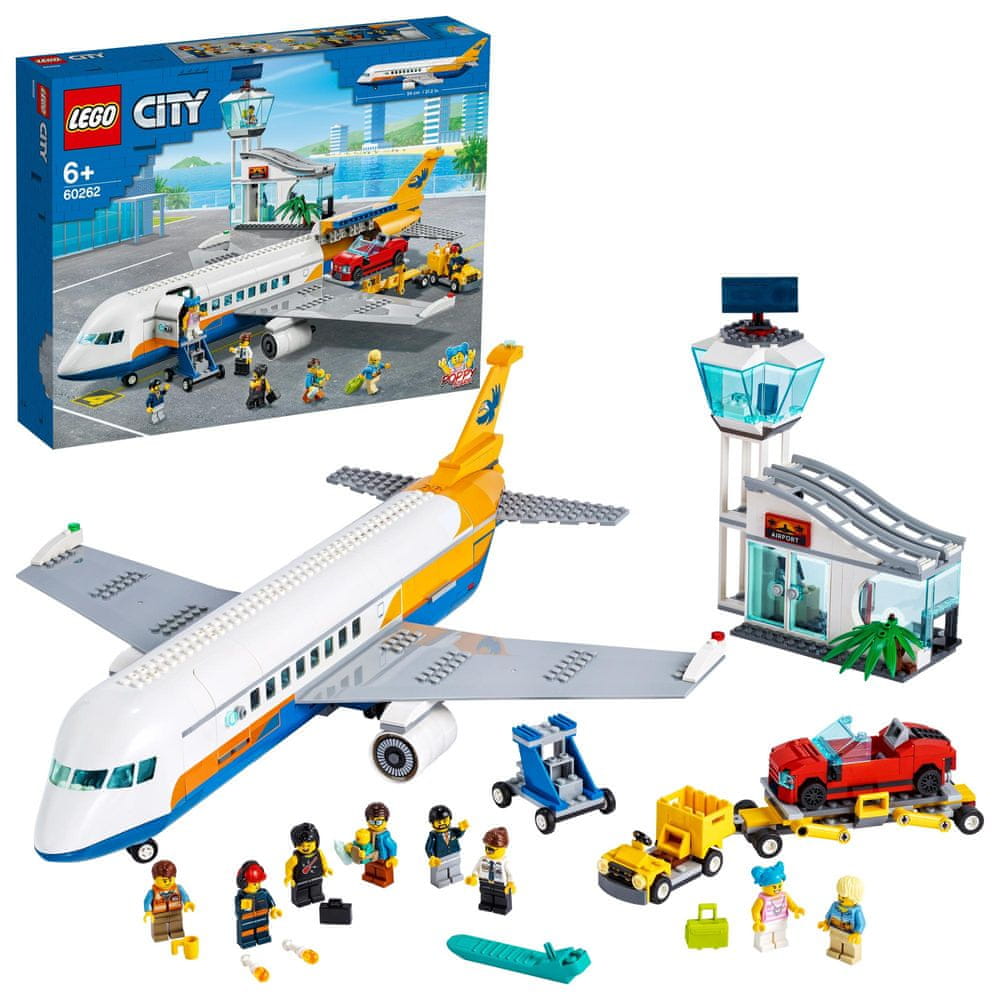 LEGO City 60262 Samolot pasażerski Numer produktu 60262