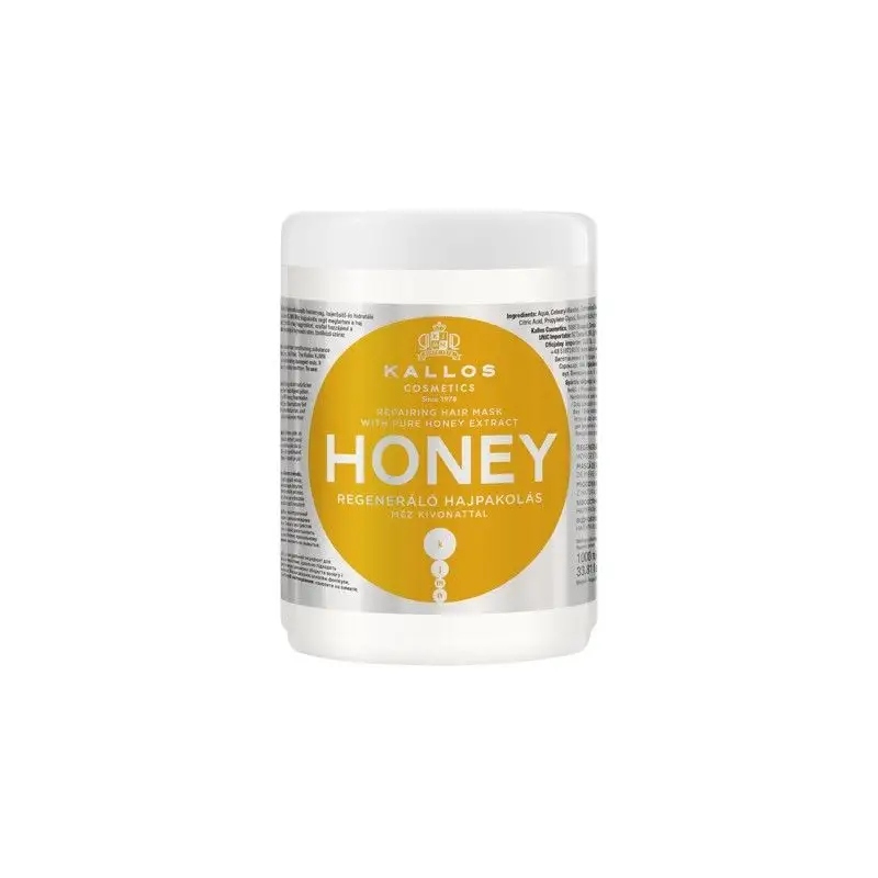 Kallos Maska na vlasy Honey pro suché vlasy 1000 ml