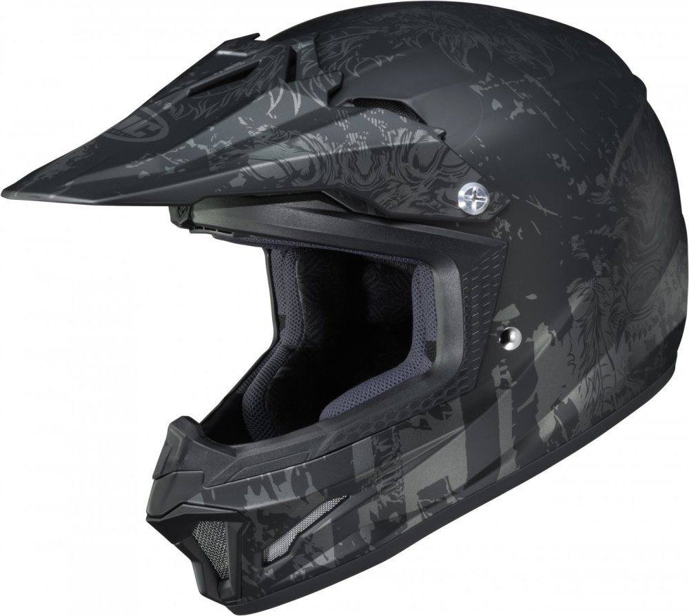 KASK HJC JUNIOR CL-XY II CREEPER BLACK/GREY L