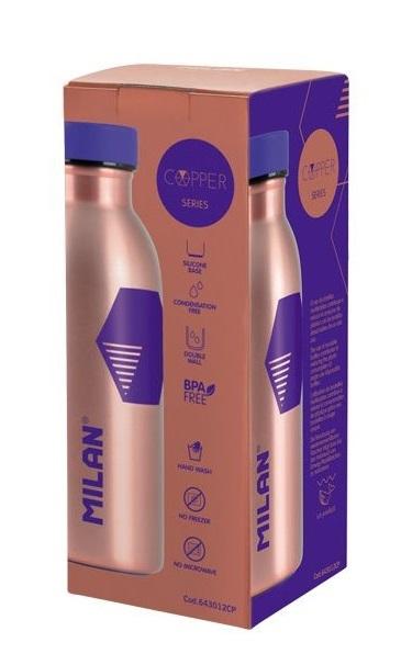 Butelka termiczna 354ml Copper fioletowa Milan Milan