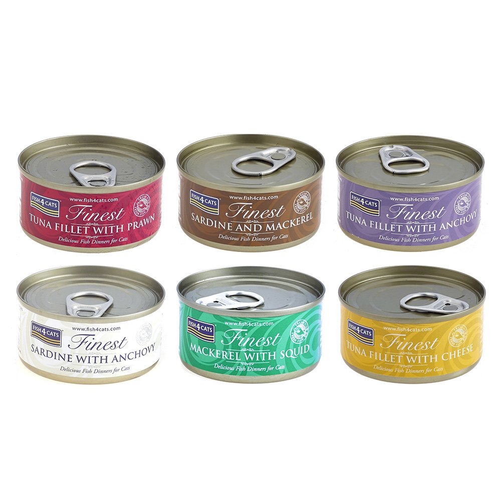 Fish4Cats karma mokra dla kota mix smaków 12x