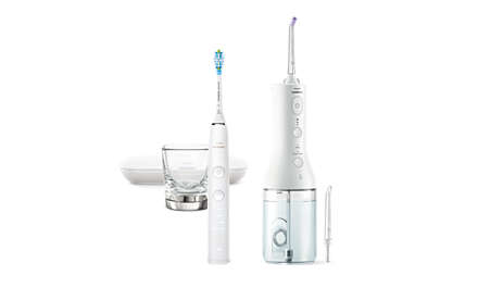 Zestaw Philips Sonicare DiamondClean 9000 HX3866/41 szczoteczka irygator