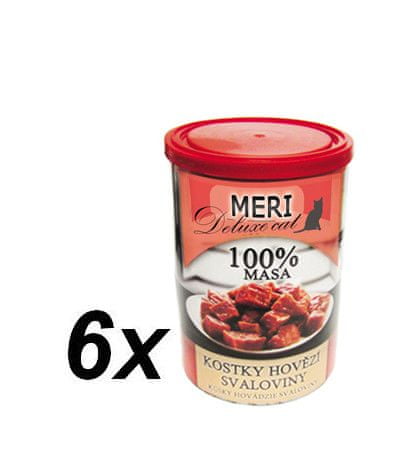 Levně Falco Meri deluxe kostky hovězí svaloviny 400g