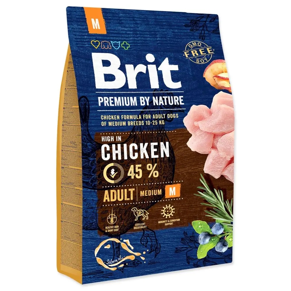 Levně Brit Premium by Nature Adult M 2x3kg