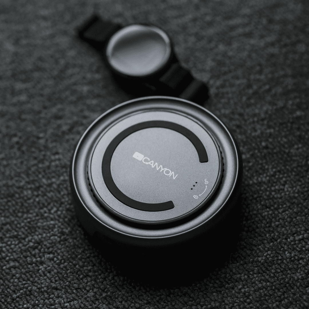 CANYON HUB DS-7 7in1 USB-C Ładowanie Qi Space Grey — 10