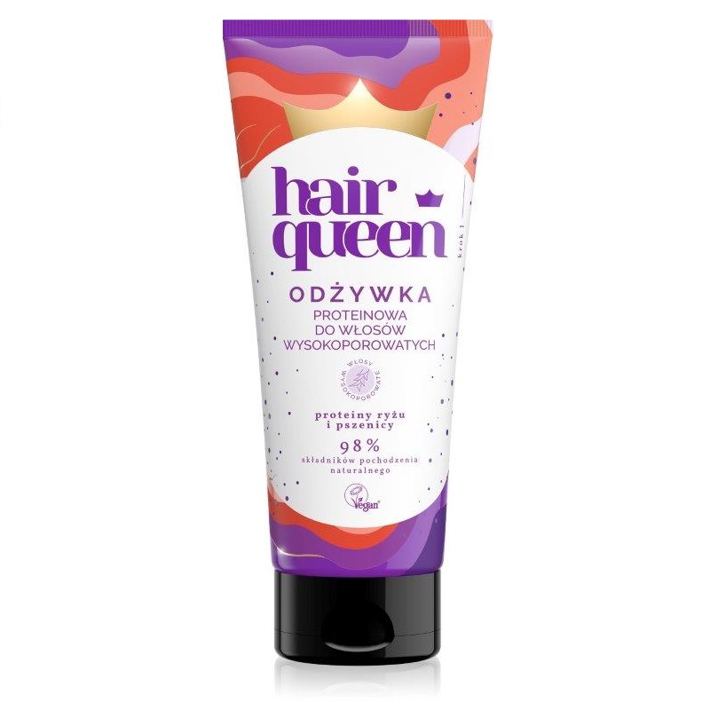 

Hair Queen Odżywka proteinowa Wysokoporowate 200ml