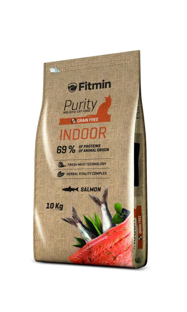 Levně Fitmin cat Purity Indoor 10kg