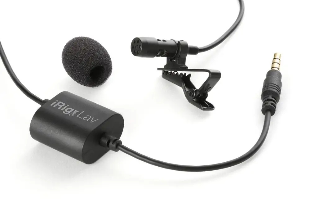 Mikrofon Jack Trrs na klipu Ik Multimedia iRig Mic Lav pro iPad a Android