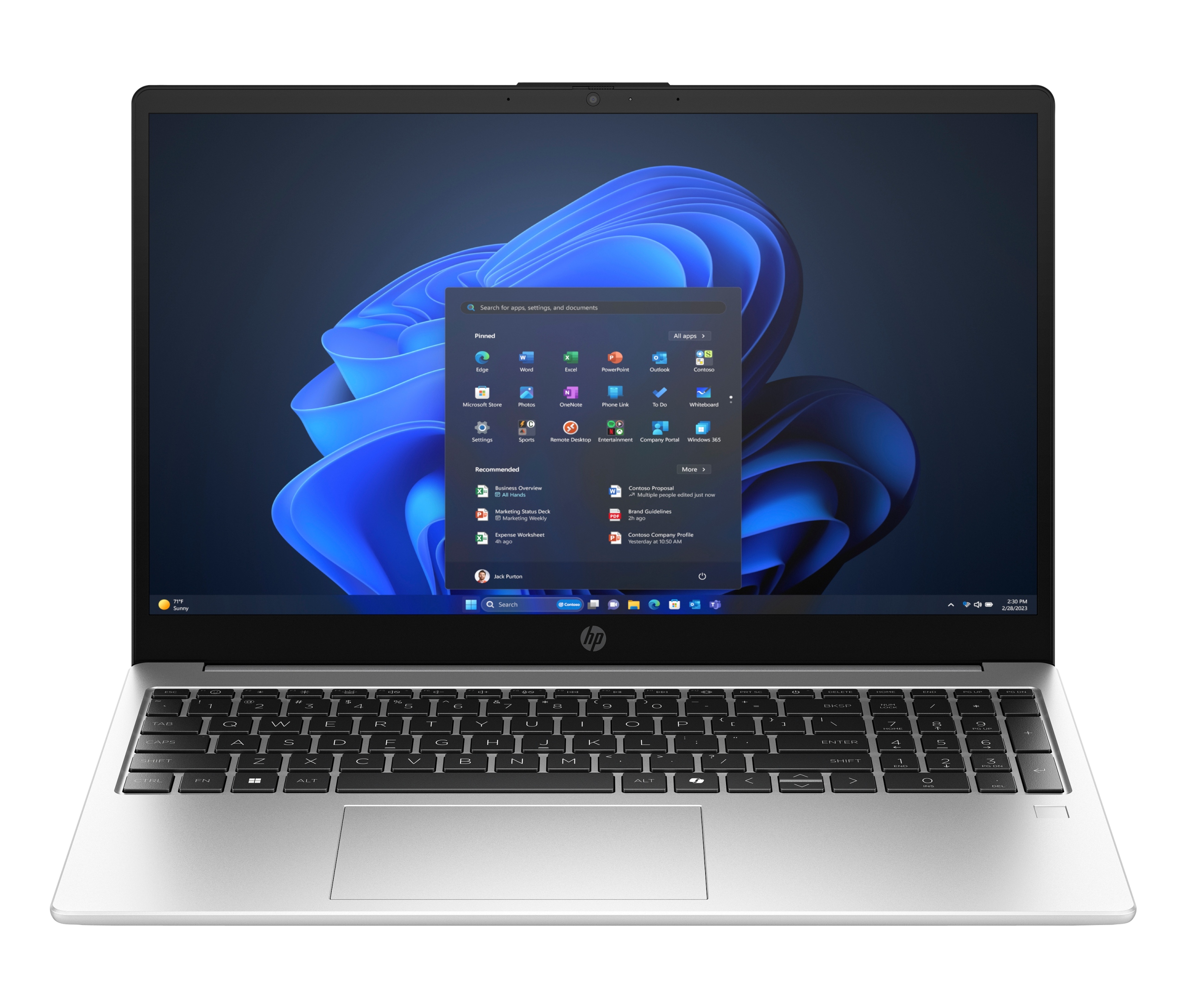 Laptop Hp 255R G10 15,6" Amd Ryzen 5 16 Gb 512 Gb srebrny