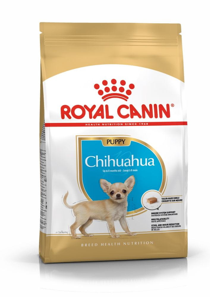 Levně Royal Canin Chihuahua Puppy 1,5 kg Krmivo pro štěňata čivavy