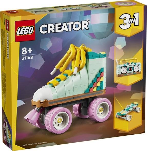LEGO Creator 3 w 1 31148 Retro wrotki Płeć unisex