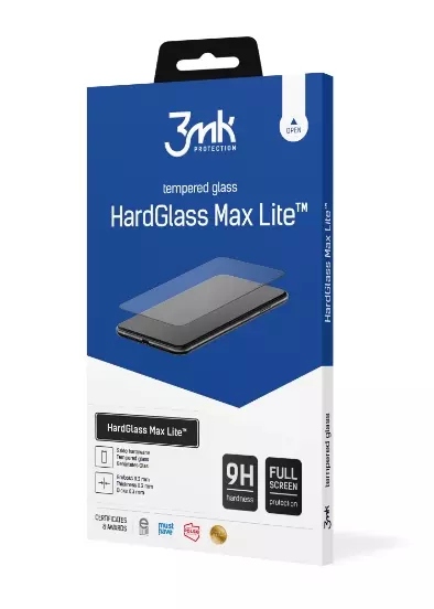 Szkło 9H 3mk HardGlass Max Lite™ na Samsung Galaxy A40 3mk