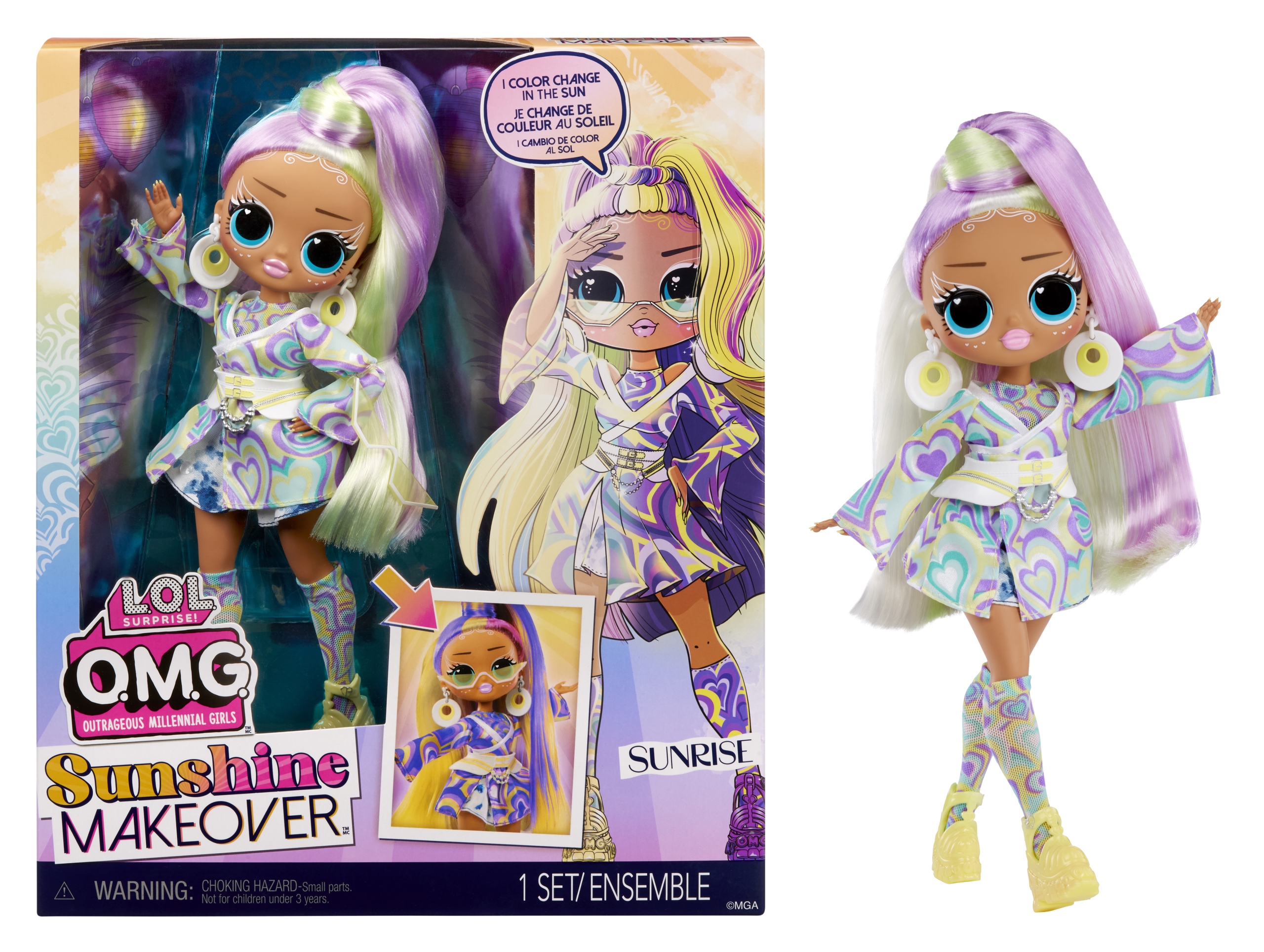 Lol Surprise! Omg Lalka Sunshine Makeover 589433