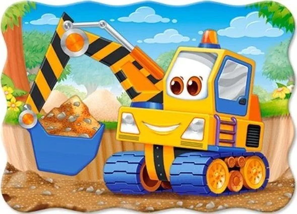 

Puzzle Koparka Maszyny Budowlane 5+ 30 Castor