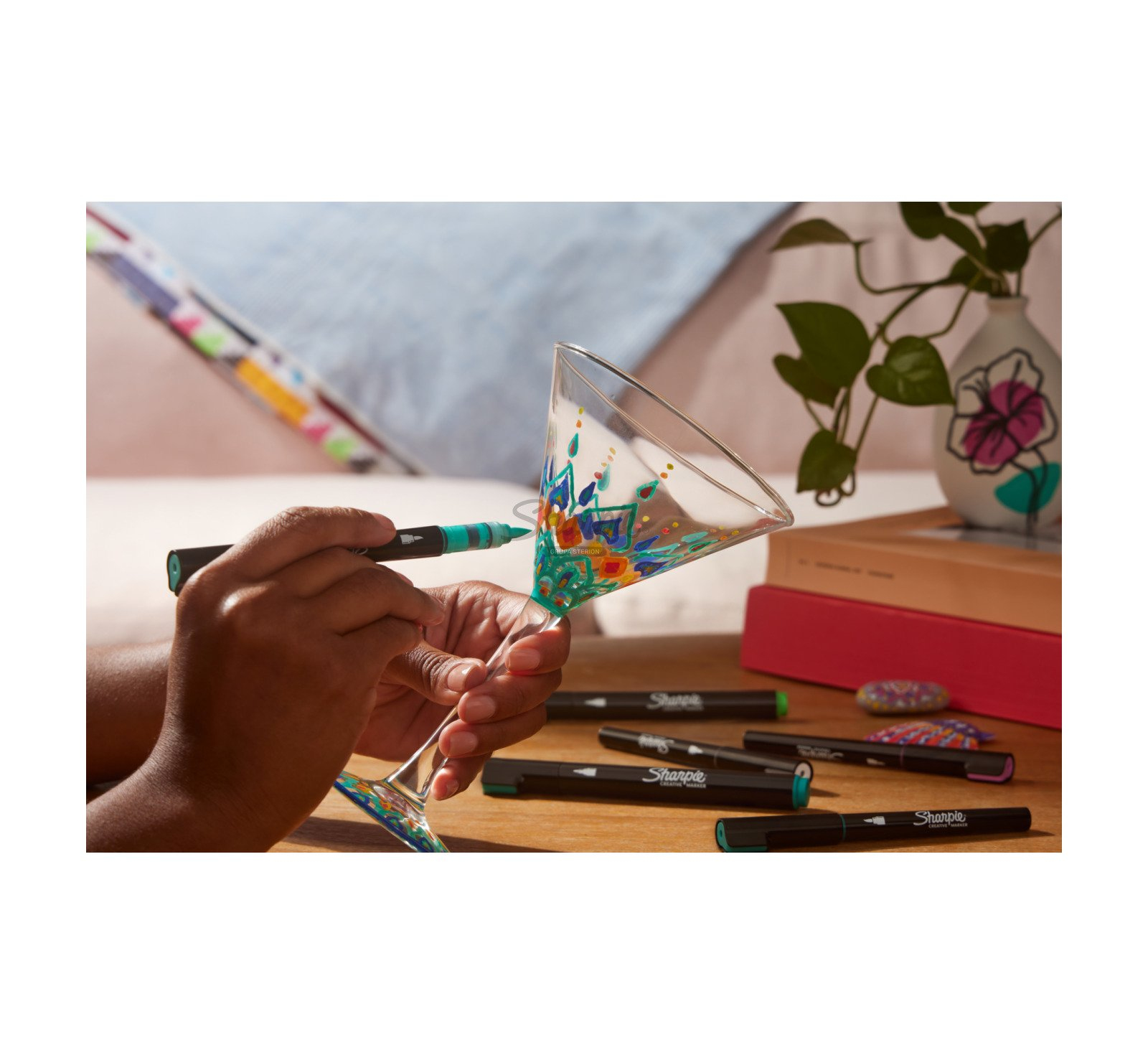 MARKERY AKRYLOWE CREATIVE BRUSH 5SZT 1824