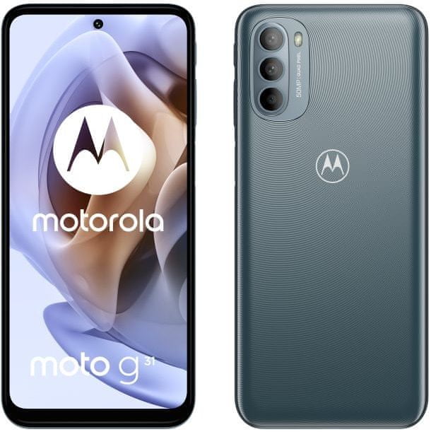 Smartfon Motorola Moto G31 4 GB/64 GB Grey Przekątna ekranu 6.4"