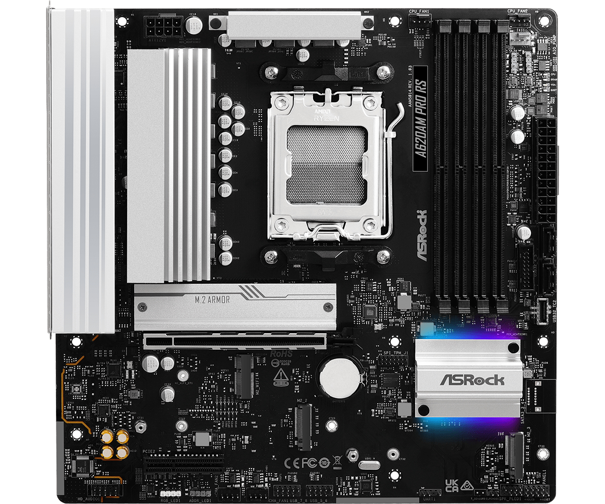 ASROCK A620AM Pro RS mATX AM5 DDR5 — 9