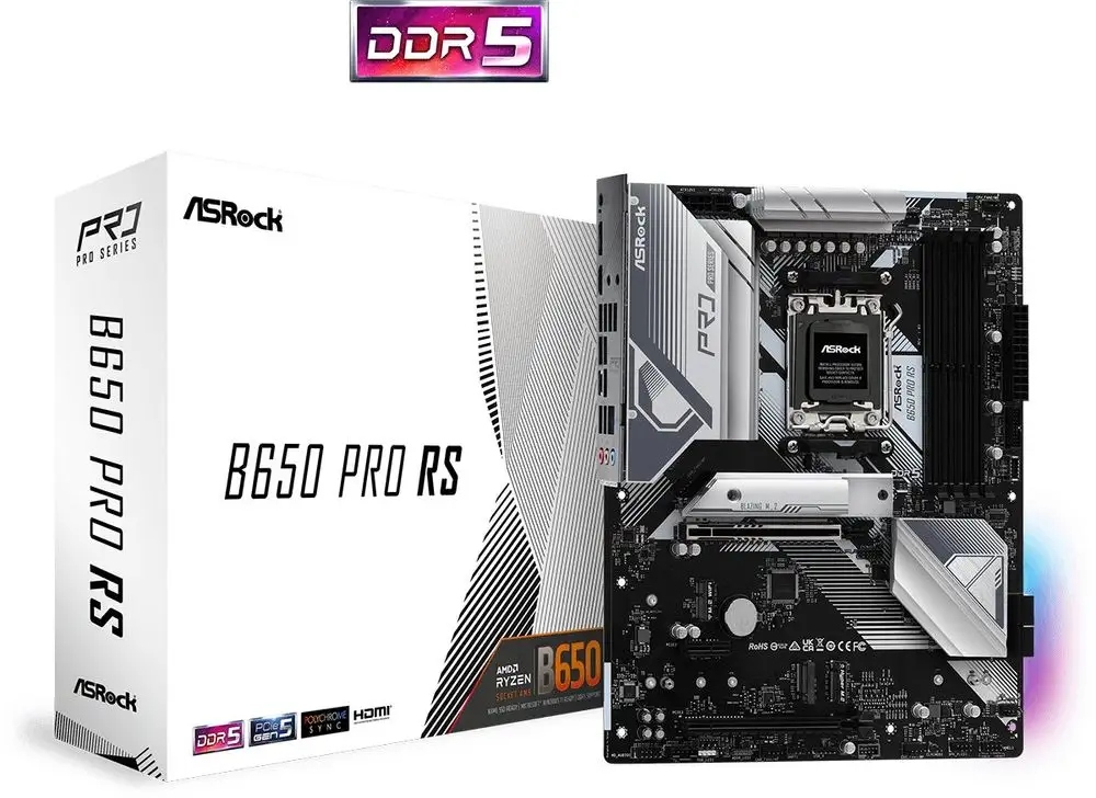 ASROCK B650 PRO RS ATX AM5 DDR5 — 9