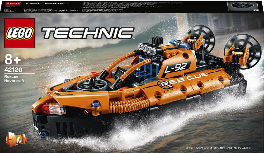 Lego Technic 42120 Záchranářský vznášedlo