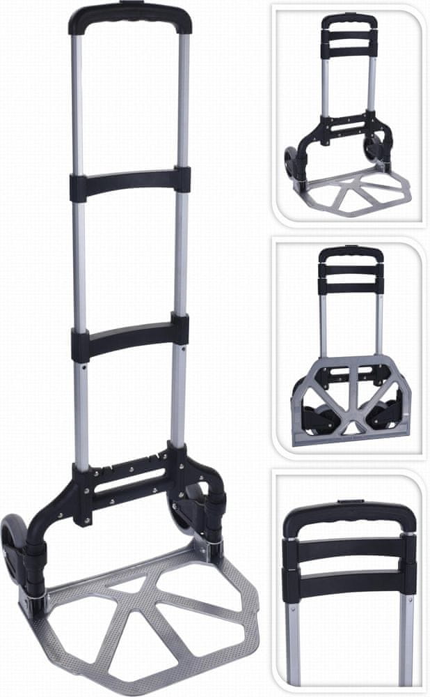 Skládací hliníkový nákladní vozík 70 kg