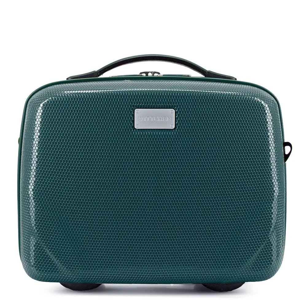 Kosmetyczka kuferek Wittchen zielony