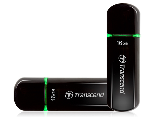 Pendrive Transcend 600 16 Gb Usb 2.0 čierny