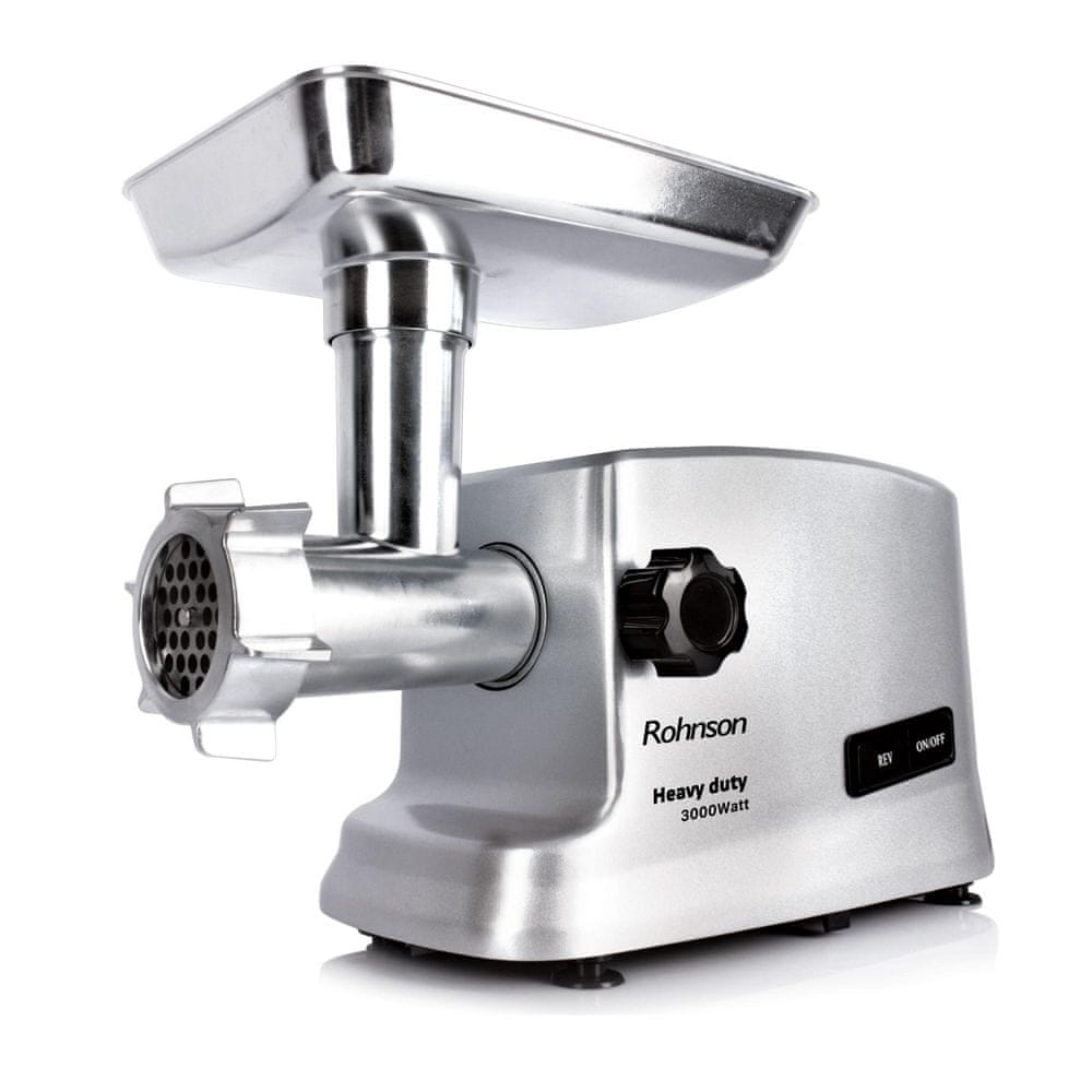 Mlýnek na maso Rohnson R5430 stříbrná/šedá 3000 W