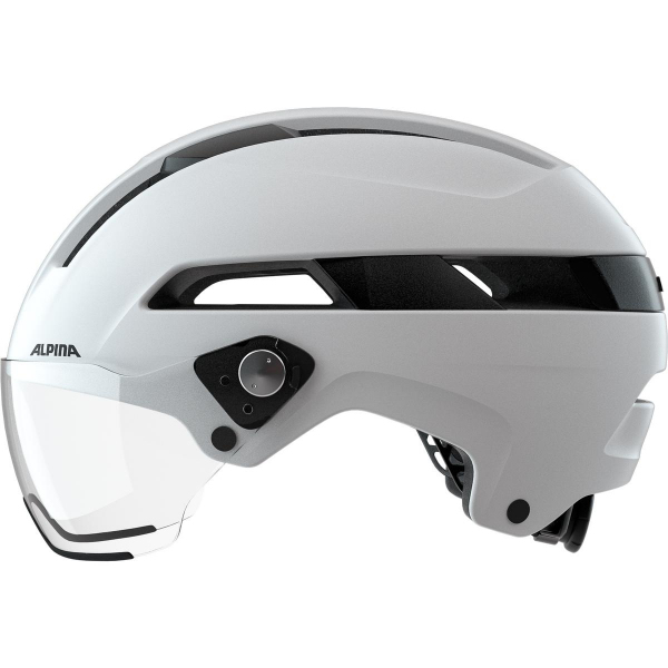 Kask rowerowy Alpina Soho Visor r. 51-56 biały z wizjerem