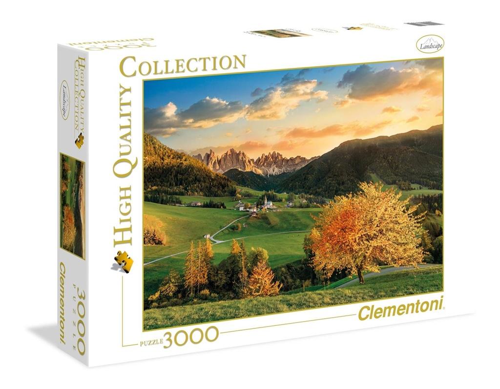 

Puzzle 3000 High Quality The Alps Clementoni