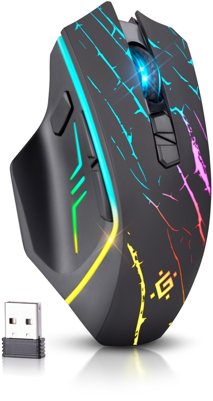 MYSZ DEFENDER GM-503 URAN OPTIC RF RGB 3200dpi 8P — 12