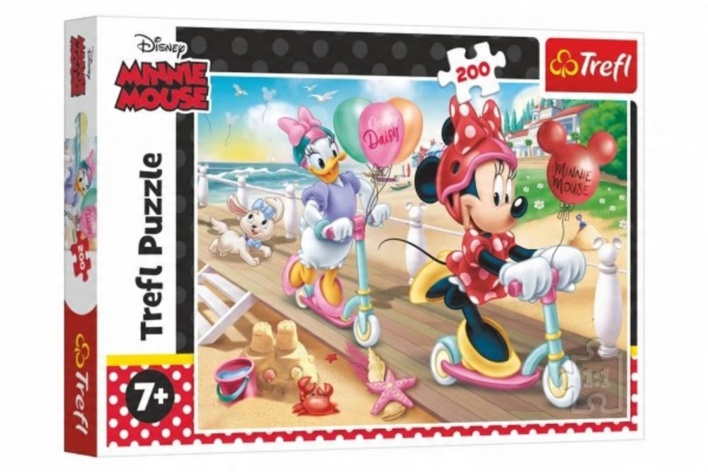 

Trefl Puzzle Minnie na plaży 200 elementów 13262