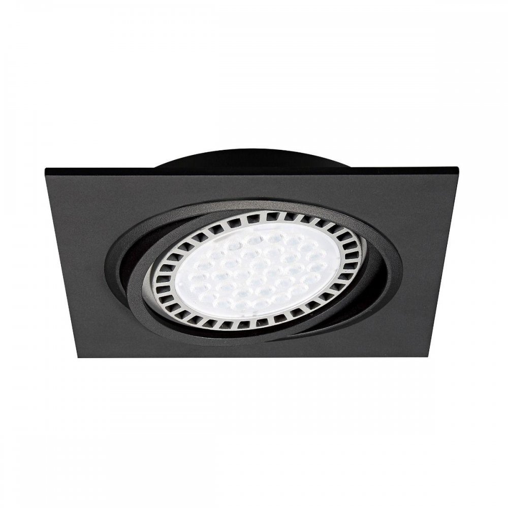 Kulaté Stropní Svítidlo čtvercové s otočným zdrojem světla Boxy GU10 (ar 111) obývací pokoj