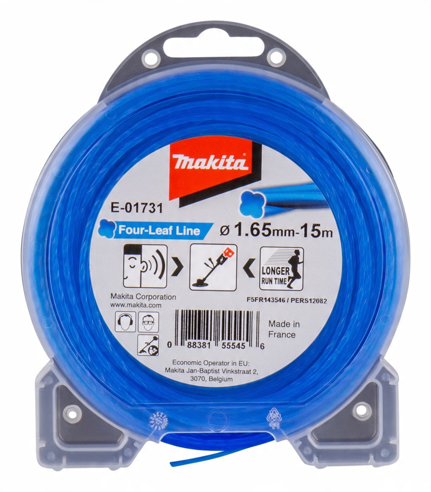 

Makita żyłka tnąca nylonowa koniczyna 1,65mm/15m