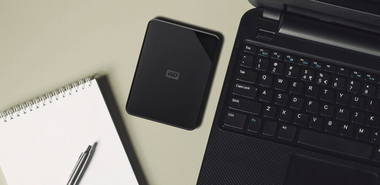 HDD External WD Elements SE Portable (5TB, USB 3.0) — 7