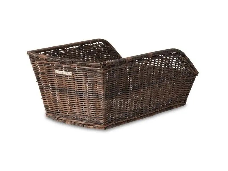 Koszyk rowerowy tylny Basil Cento Rattan Look brązowy