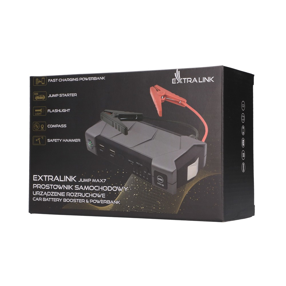 Jump starter EXTRALINK MAX7 10000 мАг Powerbank