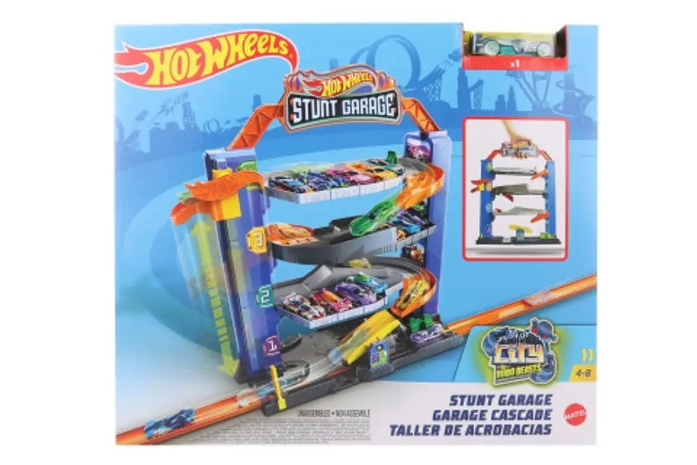 Garaż Stunt Garage Hot Wheels GNL70 Model Stunt Garage