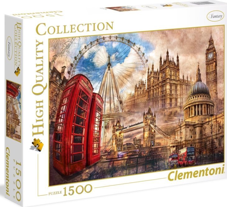 

31807 Clementoni Puzzle 1500el Hqc Vintage London