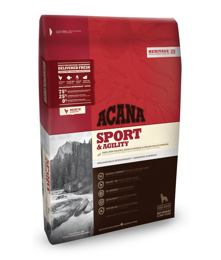 Levně Acana Adult Sport Agility suché krmivo pro psy 11,4 kg