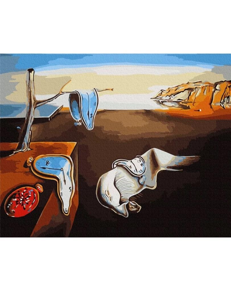 Malování podle čísel Trvanlivost paměti 40x50cm