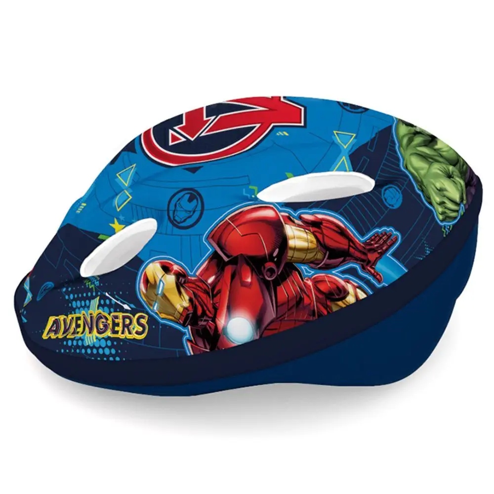 KASK SPORTOWY ROWEROWY DZIECIĘCY REGULOWANY M 52-56 cm AVENGERS Obwód głowy 52-56 cm