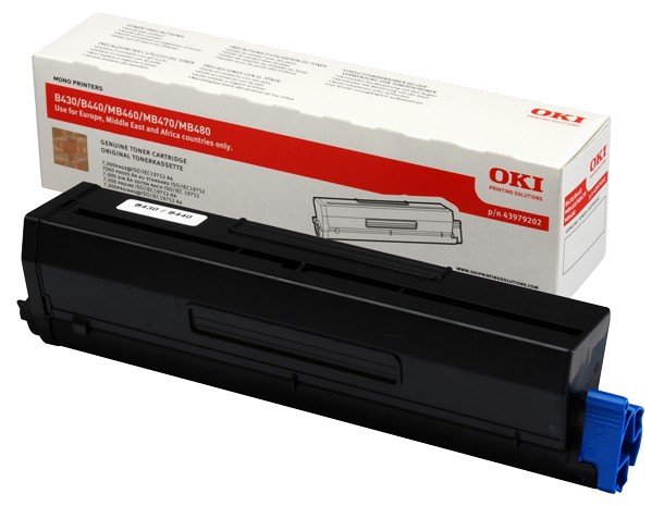 Toner Oki B430/B440 43979202 czarny (black)