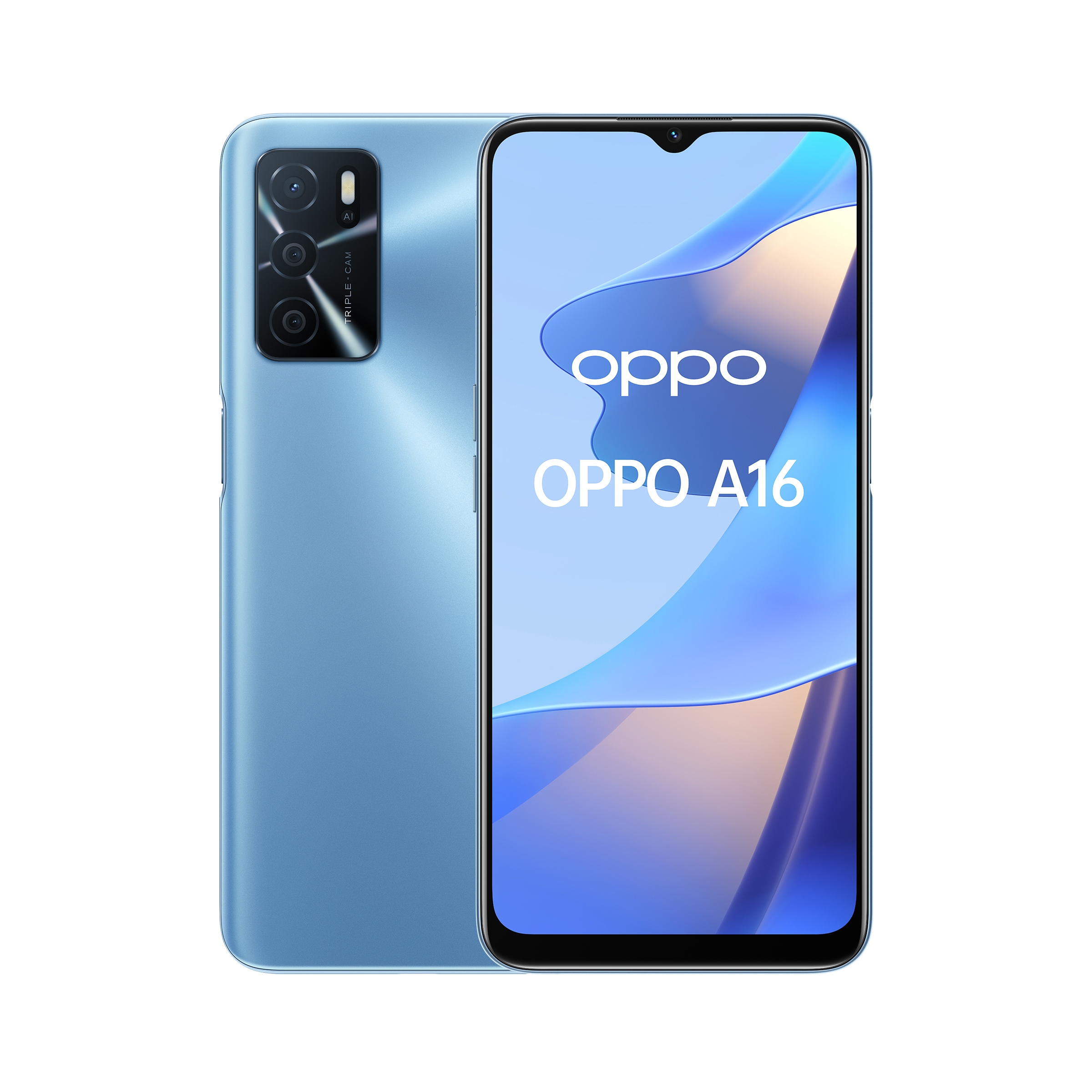 Telefon komórkowy Oppo A16 3 GB / 32 GB niebieski NOWY 23% VAT Marka telefonu Oppo