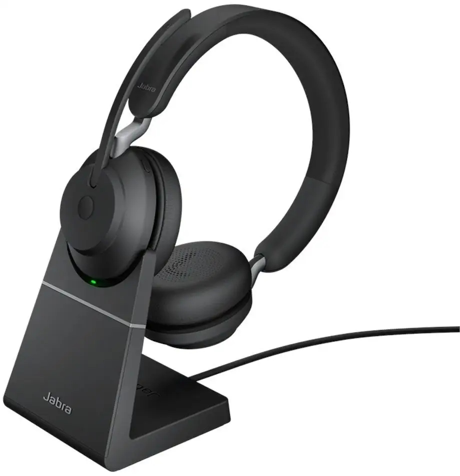 Słuchawki Jabra Evolve2 65, Link380a (usb-a) Ms Stereo Black Stacja